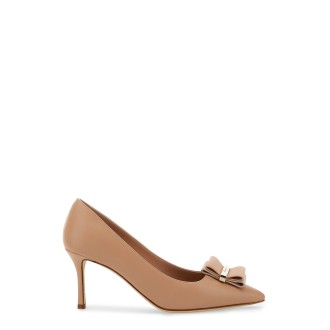 salvatore ferragamo double bow decollete