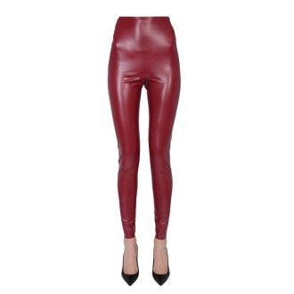saint laurent latex leggings