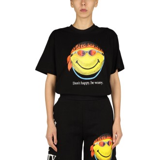 market smily don't happy t-shirt
