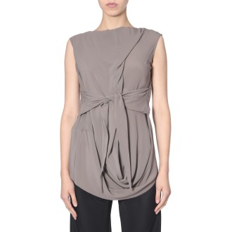 rick owens draped top 