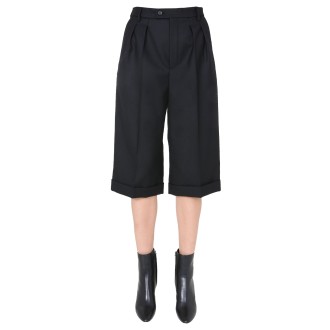 saint laurent cropped trousers