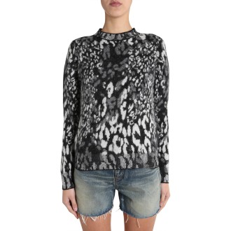 saint laurent crew neck sweater