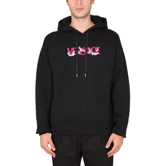 versace sweatshirt with logo
