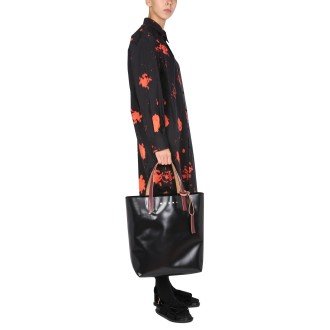 marni printed shirt dress 