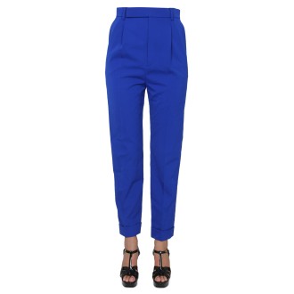 saint laurent pantalone in gabardine