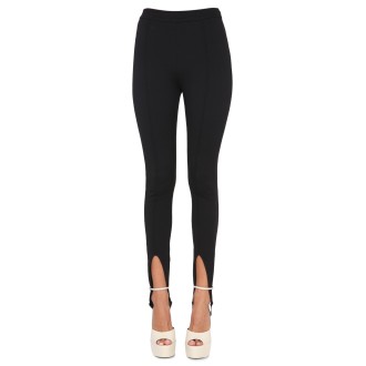 saint laurent leggings with jersey insole