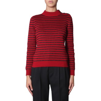 saint laurent crew neck sweater