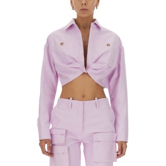 off-white cotton jacket