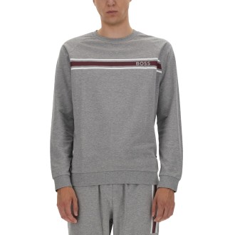 boss sweatshirt with logo print