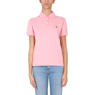 ps by paul smith polo shirt with zebra patch