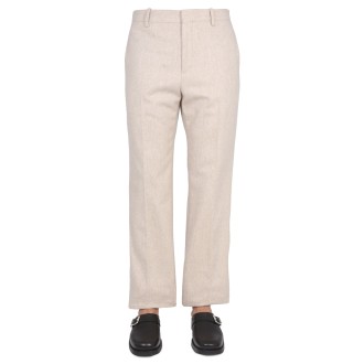 off-white slim fit pants