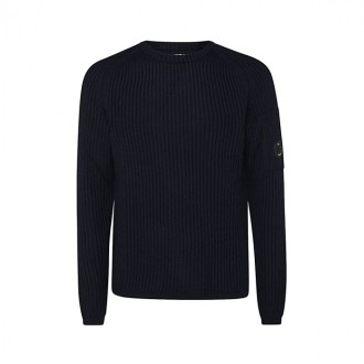 Cp Company - Black Wool Knitwear