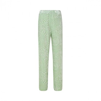 Jil Sander - Light Green Viscose Blend Trousers
