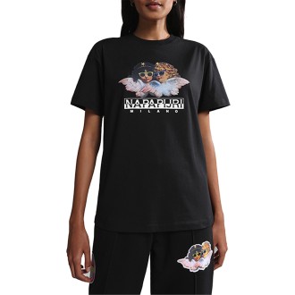 Napapijri T-shirt Manica Corta Donna Black 041