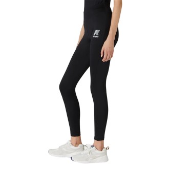 K-way Pantaloni Leggings Donna Black Pure