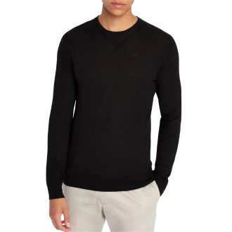 Armani Exchange Maglieria Girocollo Uomo Black