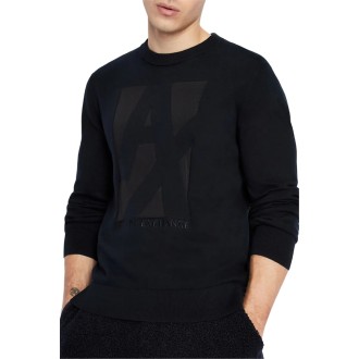 Armani Exchange Maglieria Girocollo Uomo Navy