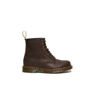 Dr. Martens Stivali Stivaletti Uomo Dark Brown Crazy Horse