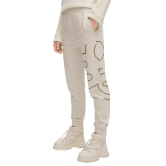 Boss Pantaloni Tuta Donna Open White