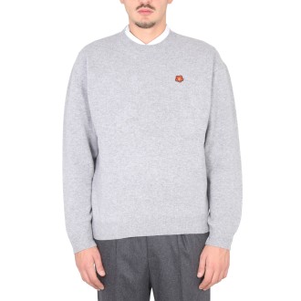 kenzo jersey with logo patch