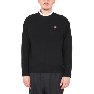 kenzo jersey with logo patch