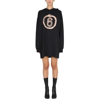 mm6 maison margiela snake print sweatshirt