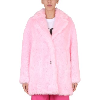 msgm faux fur coat