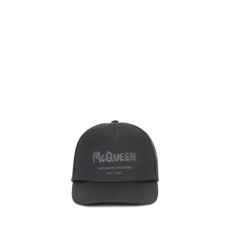 Alexander McQueen `Tonal Graffiti` Hat