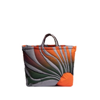 ERL Unisex Sunset Puffer Bag Woven