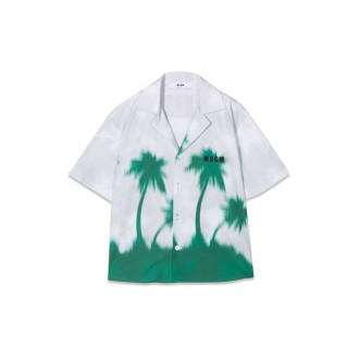 msgm camicia popeline