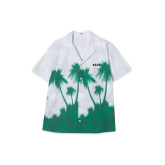 msgm camicia popeline