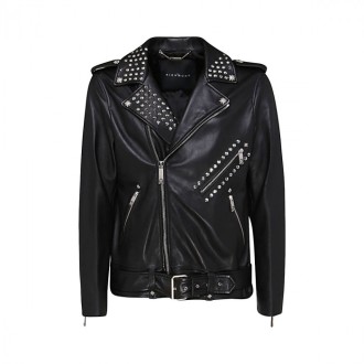 John Richmond - Black Leather Jacket