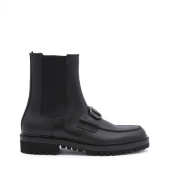 Valentino Garavani - Black Leather Boots