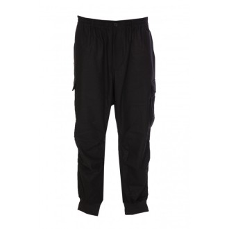 Adidas Y-3 - Black Cotton-wool Blend Track Pants