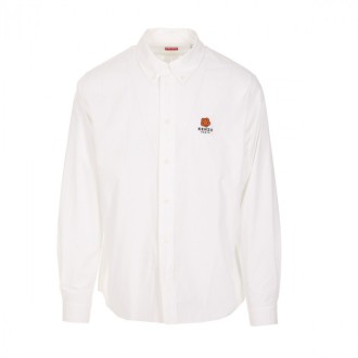 Kenzo - White Cotton Boke Flower Shirt
