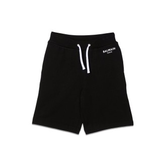 balmain shorts in felpa di cotone