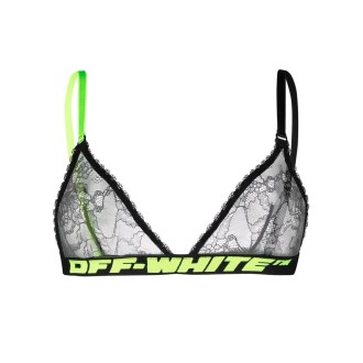 off-white logo bralette 