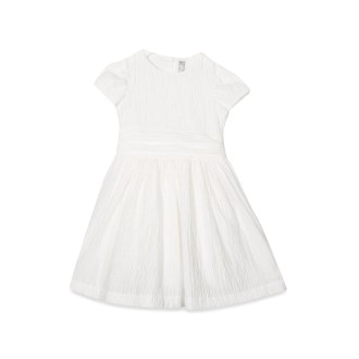il gufo vestito m/corta bianco
