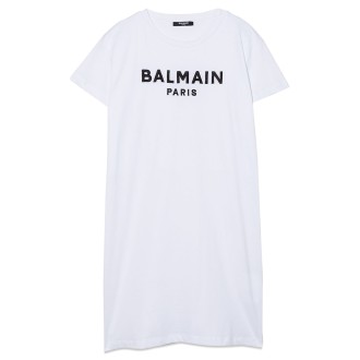 balmain abito con logo