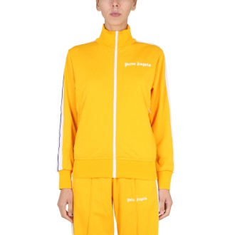palm angels zippered track sweatshirt