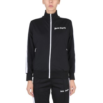 palm angels zippered track sweatshirt