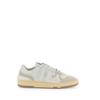 lanvin mesh, suede and nappa leather sneaker