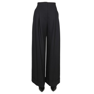 alberta ferretti wide leg pants