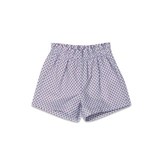 il gufo short azzurro