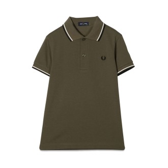 fred perry kids twin tipped shirt