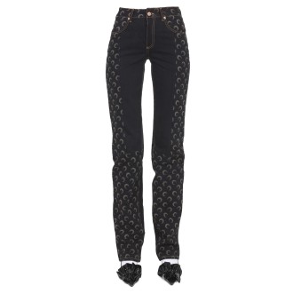marine serre jeans all over moon