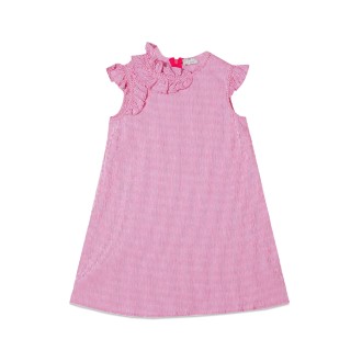 il gufo vestito m/corta rosso