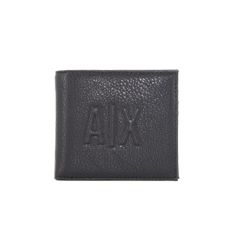 Armani Exchange Portafogli Unisex Nero