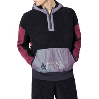 Armani Exchange Maglie Uomo Blu Navy/grapewine/g