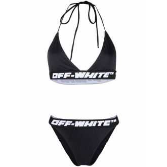 Off White `Logo Band` Bikini